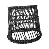 Maxbell Classic Ceiling Pendant Light Shade Modern Decoration for Home Living Room Black 11X13X15.5cm