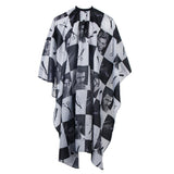 Max Waterproof Hair Cutting Shampoo Cape Salon Hairdressing Gown Cloth Black