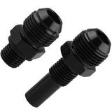 Maxbell High Quality Pair Oil Cooler Adapter for GM 8AN 1/4NPS 4L80E 97-07