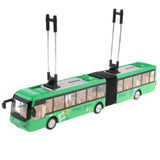 Maxbell Large Music & Light City Trolley Bus Toy Kids Vehicles Playset Gifts  Green