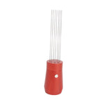 Maxbell Stainless Steel Coffee Stirrer Coffee Stirring Tool for Coffee Shop Hotel Red