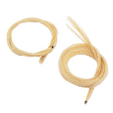Maxbell 2 Hank 80cm Violin Bow Hair Horse Tail for Violin Viola Cello Erhu Bow