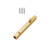 Maxbell Door Latch Sliding Lock Barrel Bolt Latch for Interior and Outdoor Yard 120mm Aureate