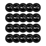 Maxbell 20Pcs Car Door Anti Collision Gasket Decoration Accessory for Truck SUV With sign