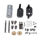 Max Maxb Metal Transfer Gear Box Kit for WPL C14 C24 C34 4WD 6WD RC Cars
