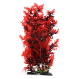 Maxbell Artificial Aquarium Ornament Plant Aquatic Decor Underwater Plastic Tree Red