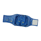 Maxbell Pet Physiological Belt Puppy Diapers Nappy Briefs Doggy Male Dog Belly Wrap L Blue