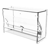 Maxbell Automatic Bird Feeder Feeding Device Food Container for Parrot Parakeet 22cmx7.8cmx14.2cm