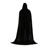 Maxbell Halloween Cosplay Capes Wizard Costume Cloak with Hood for Women Men Party 70cm