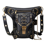 Max Women Retro Shoulder Bag Lady Punk Messenger Bag Travel Shopping Bag