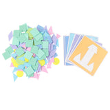 Maxbell 190 pieces Wooden Jigsaw Puzzle Tangram Educational Intelligence Toy Gift