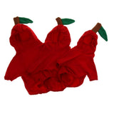 Maxbell Christmas Apple Dress Pet Costume Dog Puppy Fashion Cute Sweatshirt  S