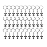 Maxbell 30x Angel Keychain Angel Pendant Key Holder for Christening Gift 30Pieces Keychains