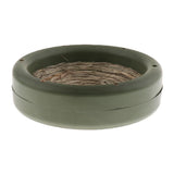 Maxbell Pigeon Parrot Bird Straw Nest Oil Grass Nest Plastic Basin Oil grass nest