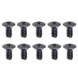 Max 10PCS 5 Way 3 Way Guitar Switch Fixed Screws Nuts Guitar Replacement Black