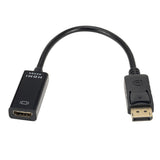 Max 22cm Mini DP Male to HDMI Female Active Adapter Supports HD 4K 2K