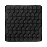 Maxbell Dog Lick Pad Wet Food Lick Pad Puppy Playing Interactive Toy Dog Licking Mat L Size Black