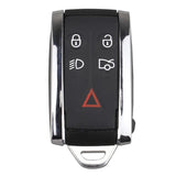 Max Maxb NEW JAGUAR X TYPE S XKR XF XK 5 BUTTON REMOTE SMART KEY FOB CASE SHELL