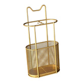 Maxbell Iron Umbrella Stand Holder and Drip Tray with Hook for Hallway Hotel Office