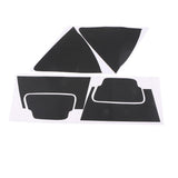 Max Maxb 6pcs Car Door Handle Sticker Paster Trim For Honda Vezel HRV 2016 2017 Black