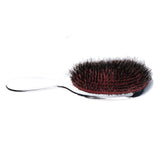 Max Men Boar Hair Nylon Bristle Beard Mustache Hand Handle Detangler Comb Sliver