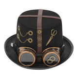 Maxbell Steampunk Gears Top Hats Head Wear Dance Hat for Cosplay Decoration Party