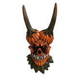 Maxbell Pumpkin Grimace Ornament Novelty Resin for Halloween Indoor Outdoor Home