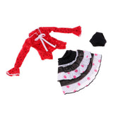 Max Fashionable Shirt Skirt Underpants Suit for 1/6 Blythe Dolls Clothes