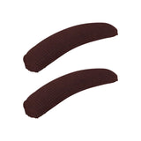 Maxbell 2Pcs Gaming Chair Arm Rest Pads Dustproof Removable for home Brown