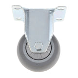 Max Maxb Heavy Duty PTFE Fixed Top Plate Castor Wheel Trolley Furniture Caster 75mm