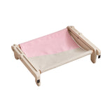 Maxbell Pet Cat Window Perch Lounge Cat Shelf Steady for Indoor Cats Space Saving Grey Pink