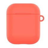 Maxbell Bluetooth Earphone Silica gel Dust Proof Cover For Airpods1  2 Red