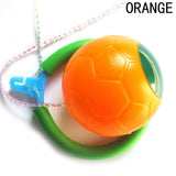 Maxbell Kids Fitness Ankle Skip Ball Hop the Rope Swinging Toy Outdoor Sports Orange