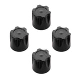 Maxbell 4pcs RC 4mm Wheel Lock Nuts for 1/10 Traxxas TRX4 Axial SCX10 90046 D90