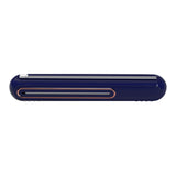 Maxbell Food Wrap Dispenser Cutter Reusable Aluminum Foil Wall Baking Parchment Blue