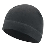 Maxbell Windproof Skull Hat Men Lightweight Winter Beanie for Basketball Hiking Dark Gray