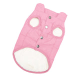 Maxbell Pet Dog Vest Jacket Warm Clothes Soft Small Medium Sized Dog Dog Coats Pink