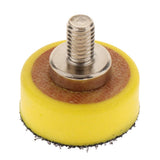 Max 1inch M6 M8 Hook Loop Backing Plate Pad Screw Angle Grinder Rotary Tools 25mm 6mm