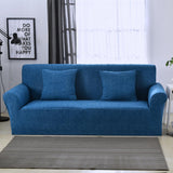 Max Stretch All-inclusive Sofa Loveseat Slipcover Blue - 3 Seater