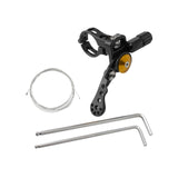 Maxbell Bicycle Dropper Seatpost Lever Remote Replace Dropper Seat Post Remote Lever 22.2MM Black