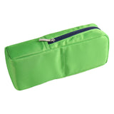 Maxbell Multifunctional Pencil Case Nylon Pencil Holder Bag for Office College Green