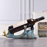 Max European Resin Deer Wine Rack Bottle Shelf Home Decoration Wine Holder Craft