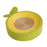 Maxbell Sisal Cat Scratcher Bowl Scratch Pad Sleeping Nest Nonslip Bottom Durable