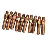 Max Maxb 10pcs Gas Shielded Welding Fitting Conductive Tip for Welding D-1