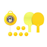 Maxbell Indoor Pingpong Trainer Parent Child Interaction for Kids Holiday Gifts Yellow