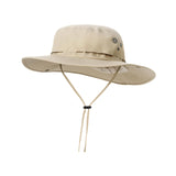 Maxbell Sun Hat Wide Brim Foldable Bucket Hat Sunhat for Summer Travel Fishing Hat M Khaki