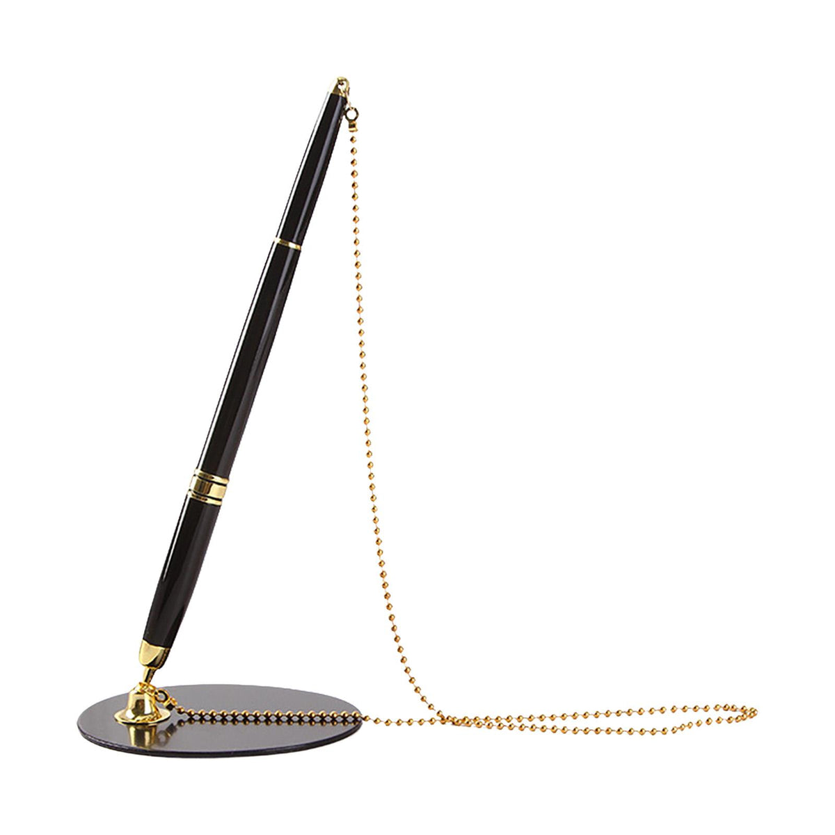 Maxbell Registry Pen with Stand Delicate Autograph Pen for Wedding Graduation Office Aureate