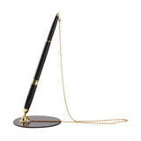 Maxbell Registry Pen with Stand Delicate Autograph Pen for Wedding Graduation Office Aureate