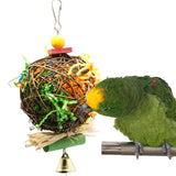 Maxbell Bird Chewing Toy for Bird Parrot Budgie Cockatiel Parakeet Cage Toy Type 3