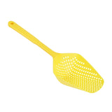 Max Scoop Colander Strainer Spoon Kitchen Food Drain Shovel Strainers Yellow